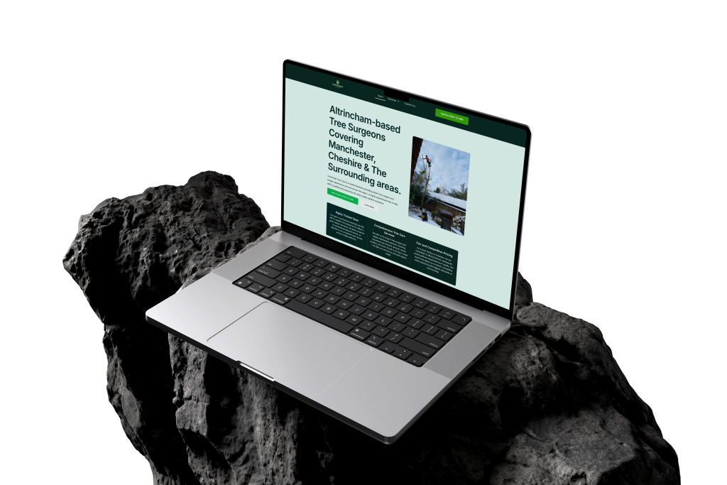 Website Redesign Mockup For Cartwright Tree Care