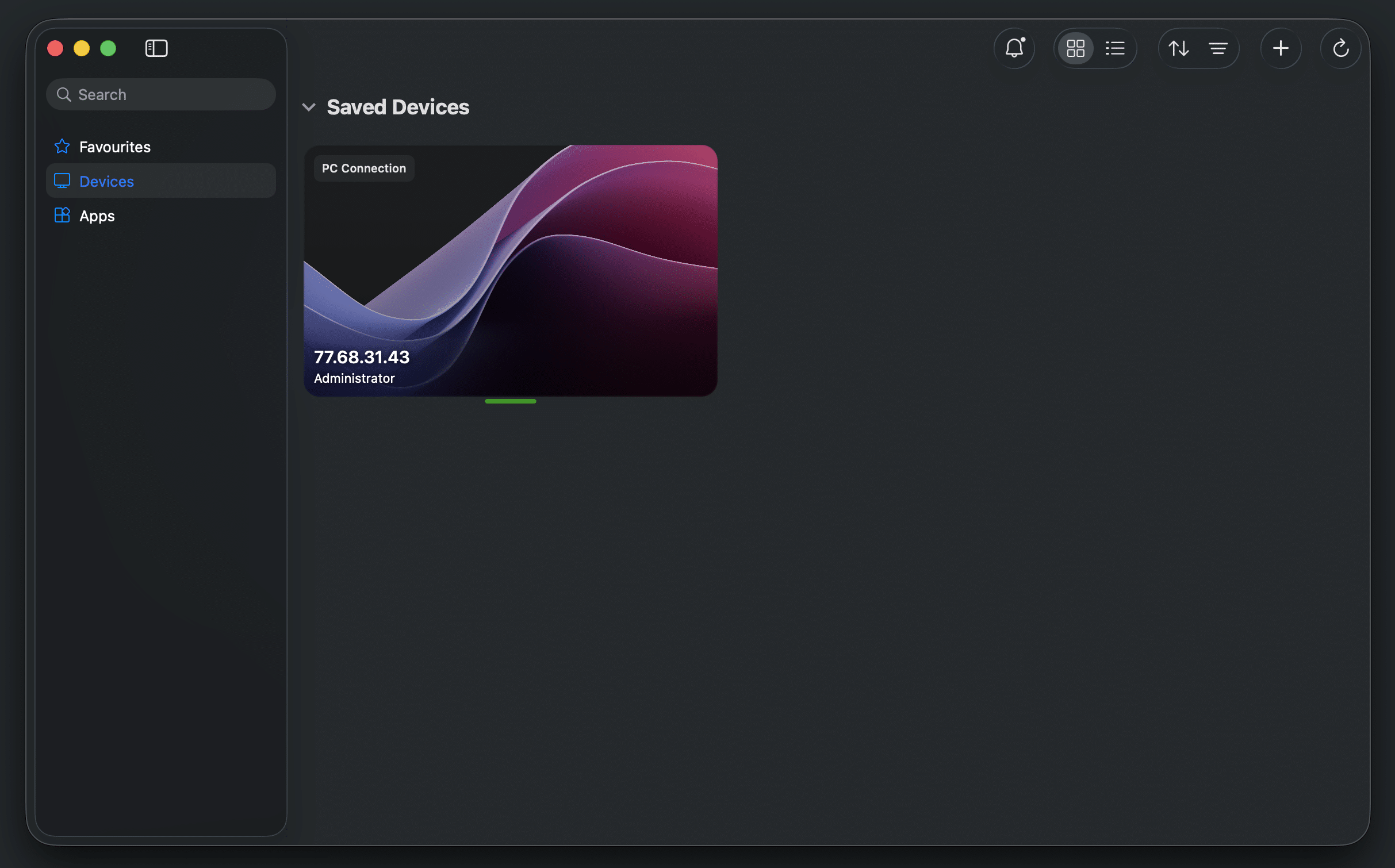 Windows App on Mac OS Remote Desktop