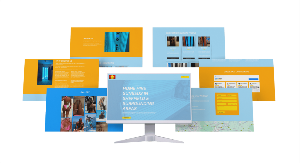 Dave The Tanman 7 Screen Mockup
