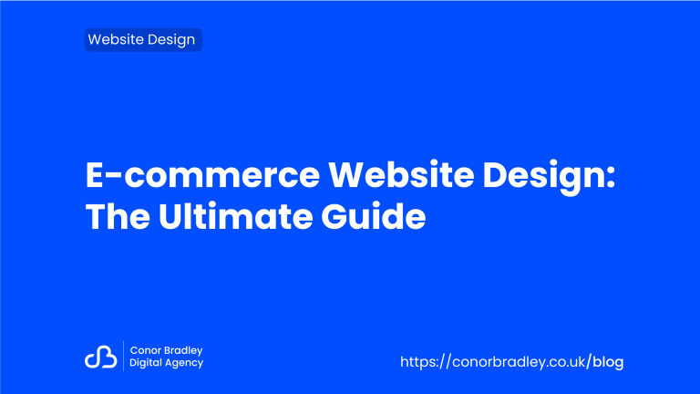 E commerce website design the ultimate guide featured image copy 3
