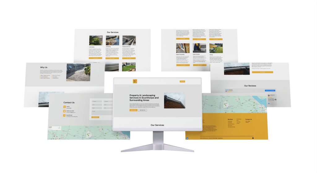 Home Doctor Page Screenshot Mockup