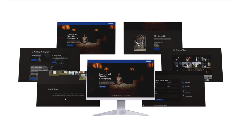 Lou Fretwell Photography Mockup