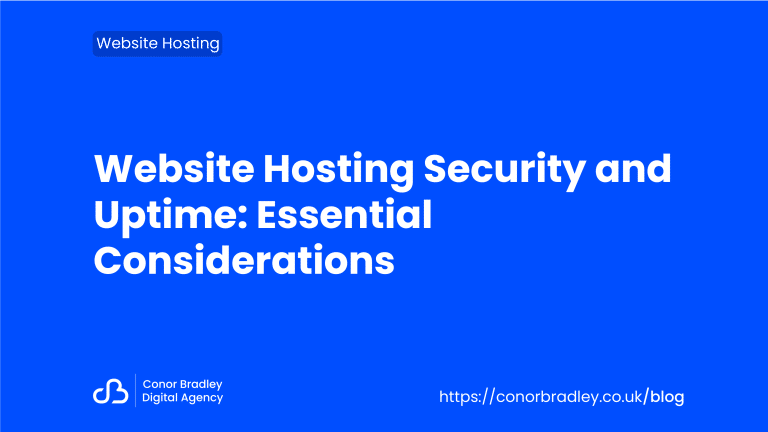 Website hosting security and uptime essential considerations featured image copy 2