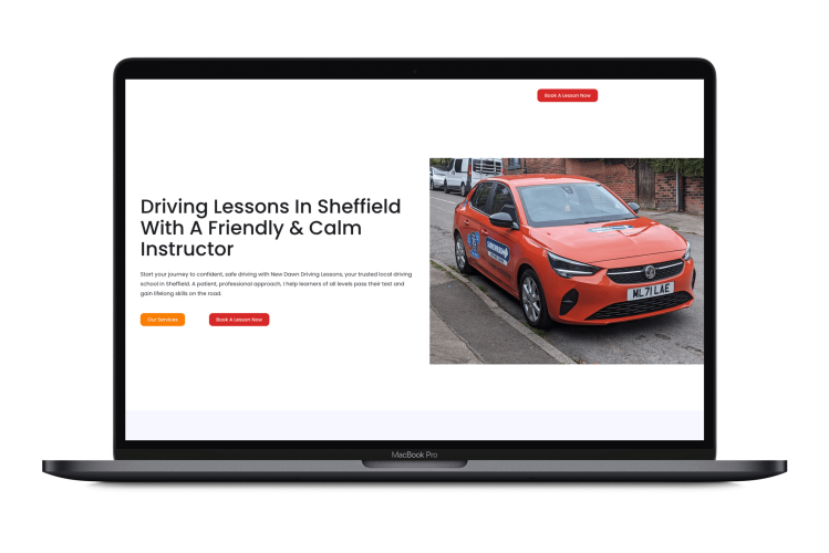 new dawn driving lessons Single Mockup